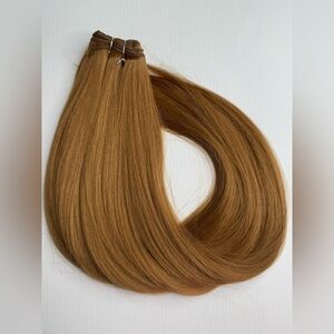 30 in Strawberry Medium Blonde hair Weave Extensions - Human hair look alike